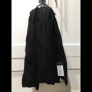 Ralph Lauren Chunky Knit Scarf, Unisex